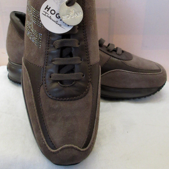 Hogan Other - HOGAN Interactive H Strass Bicclore Sneakers